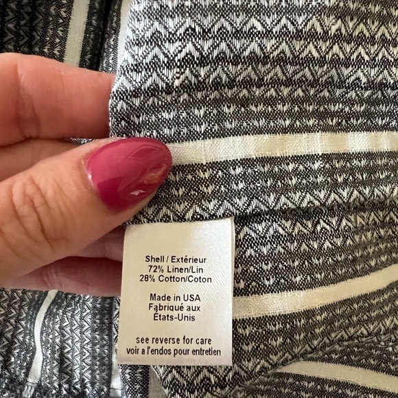 NWOT Caroline Constas Dress Size S Black White Ruffle - Picture 4 of 6